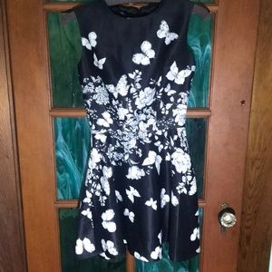 Jasmine Wang Chloe Butterfly and Floral Print